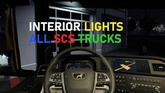 Interior Lights for all SCS Trucks 2