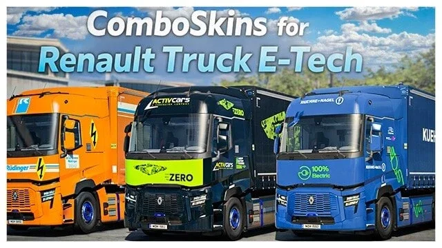 ComboSkins for Renault Truck E-tech v1.6 3