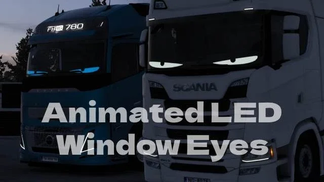 Animated LED Window Eyes v1.4 3