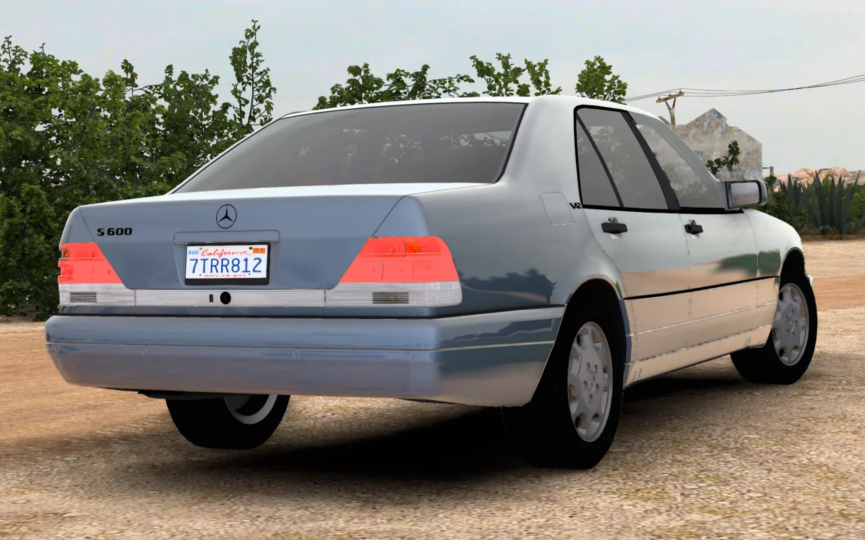 Mercedes-Benz W140 S-Class S600 v2.1
