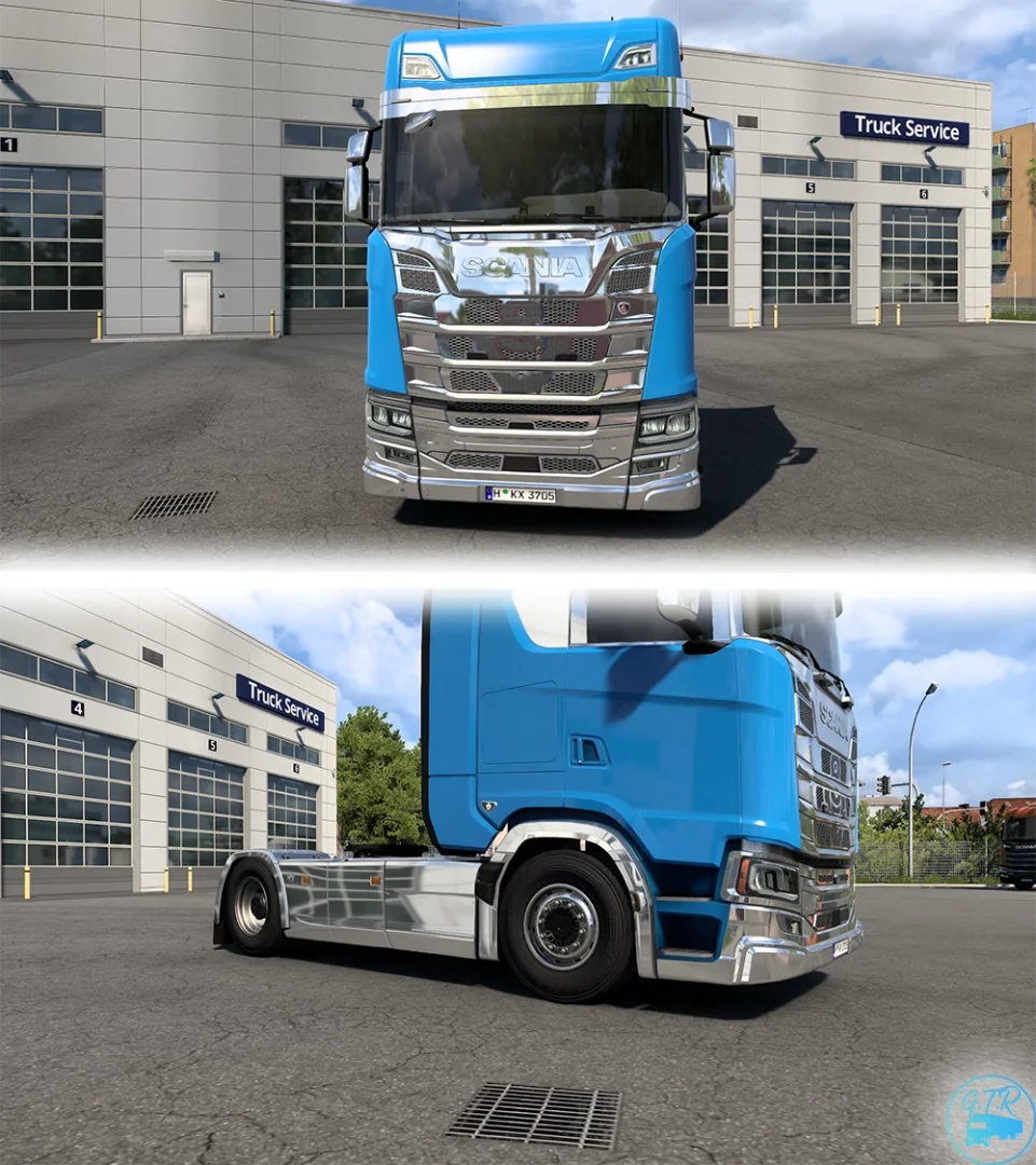 Scania S Next Gen Chrome Accessories v1.0