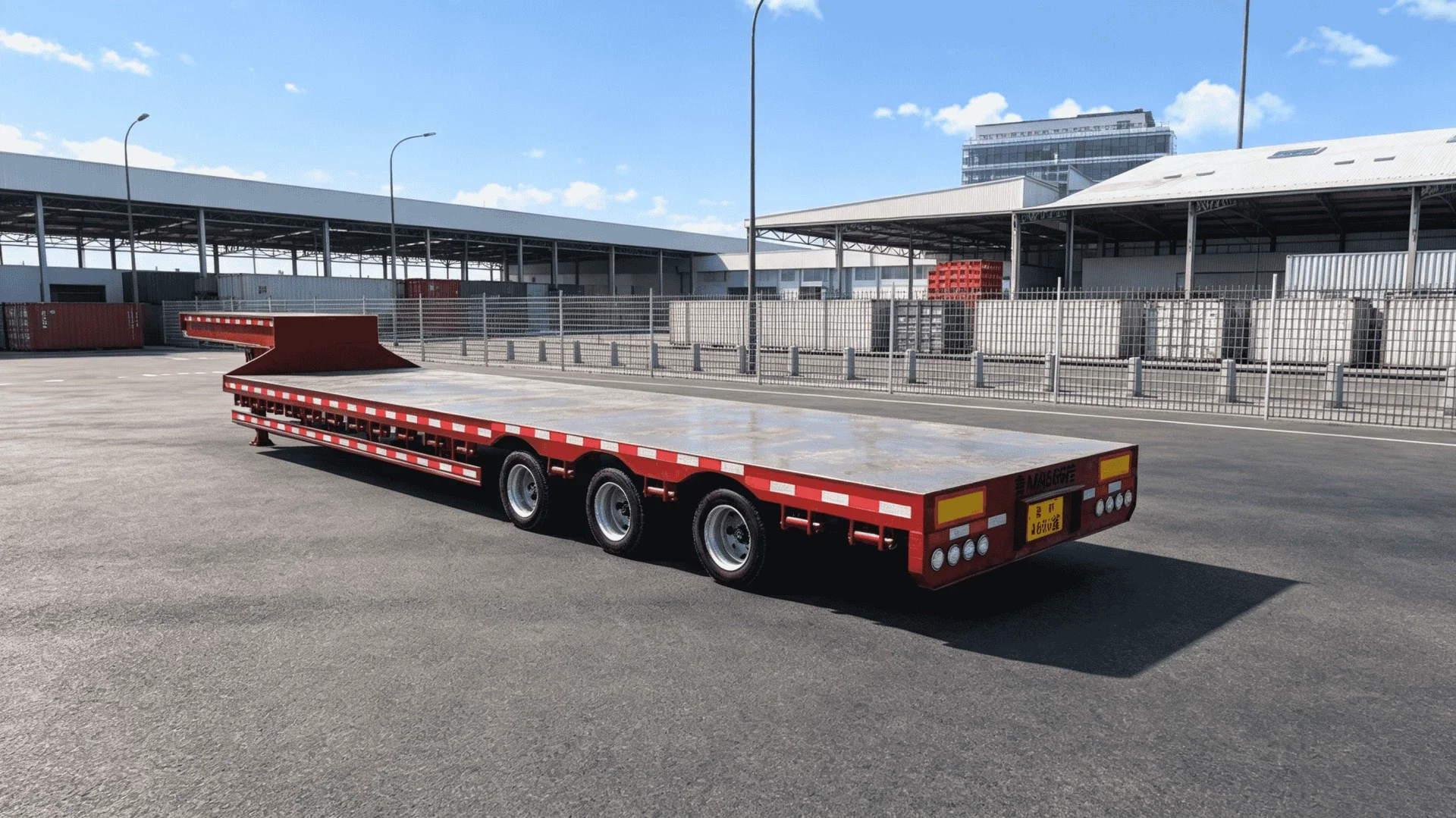 15M Drop-deck Semi-Trailer