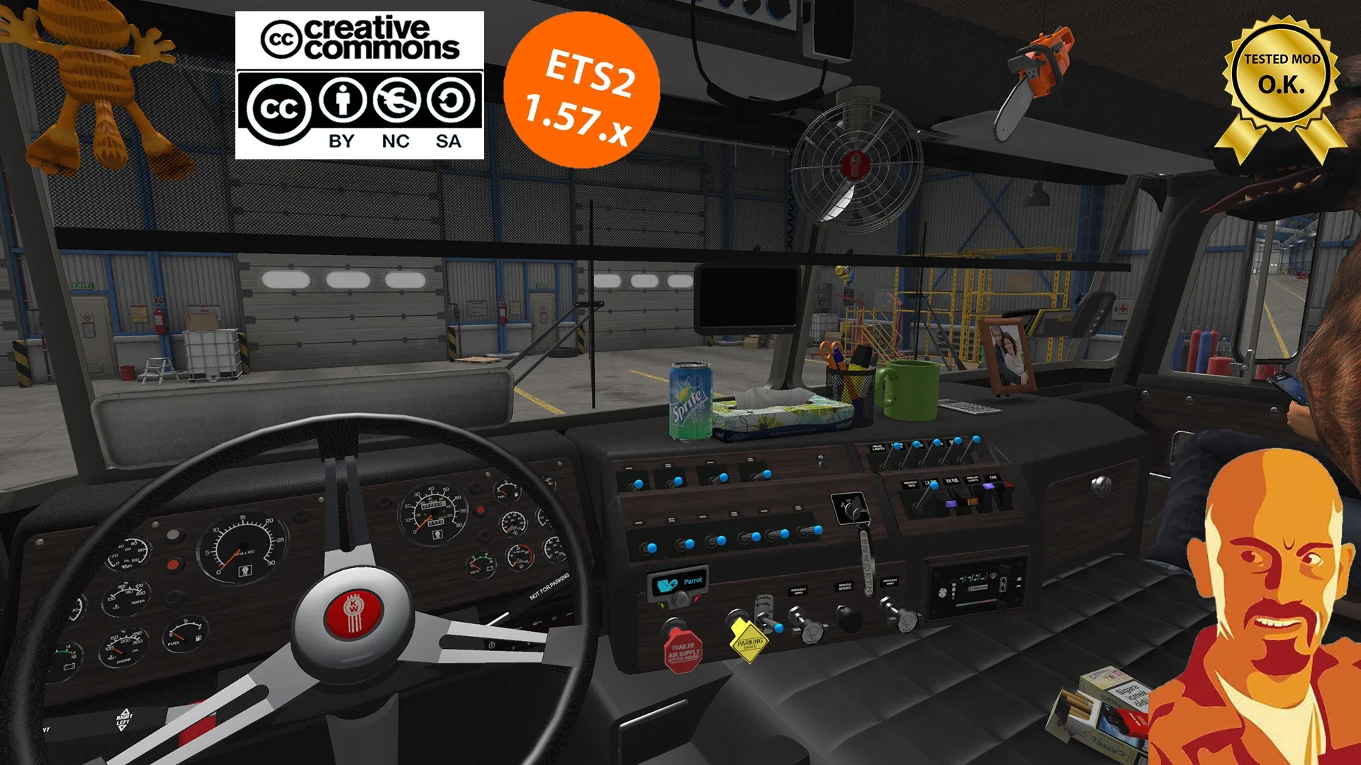 Kenworth K100 SIS'L MegaPack Add-on v8.0 2