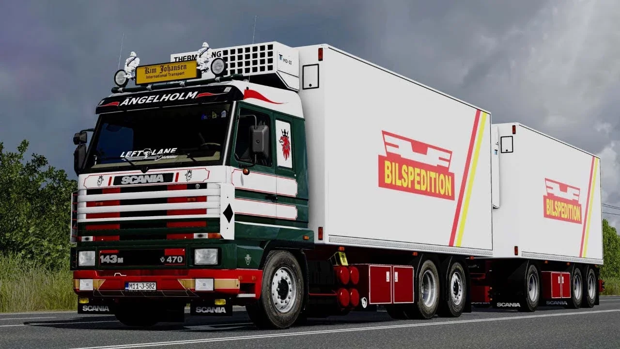 Scania 143M V8 Rigid Combo v8.0 3