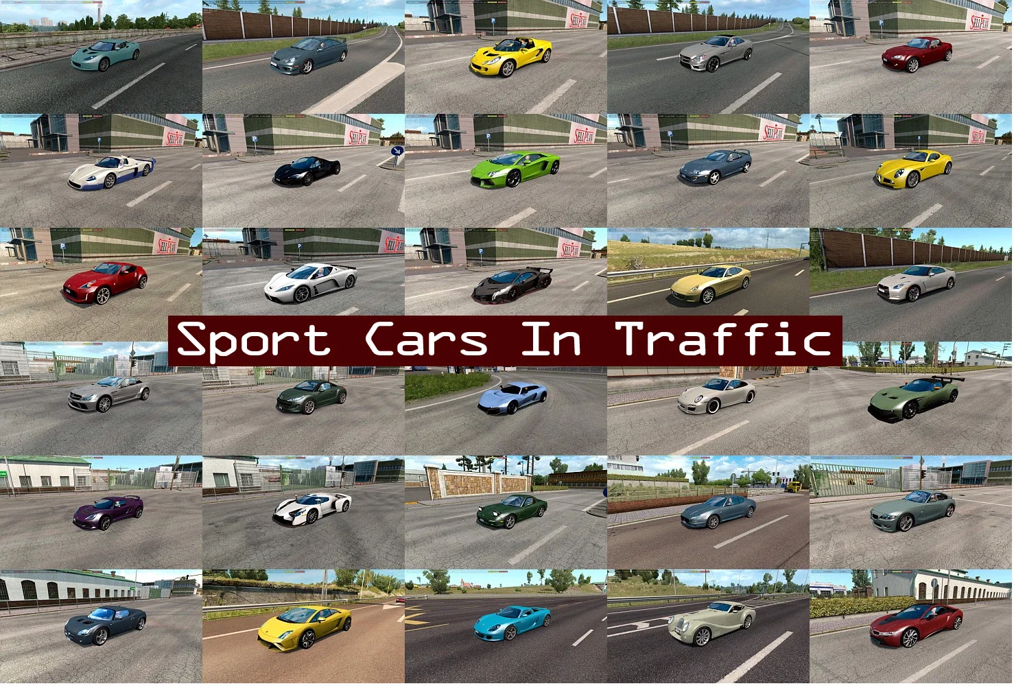 Sport Cars Traffic Pack v12.7.13 3