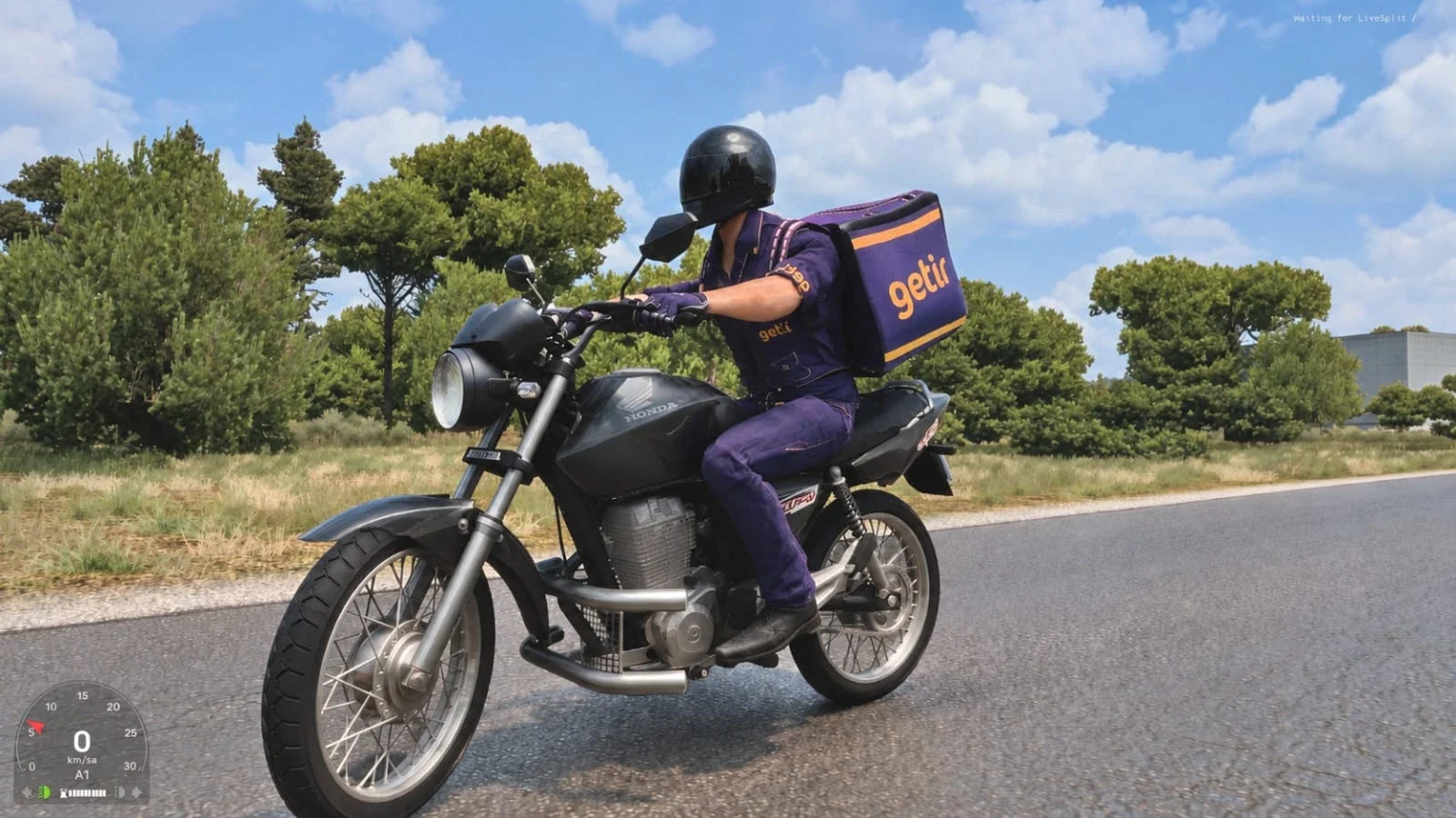 Getir Kurye Honda Titan 2008 2