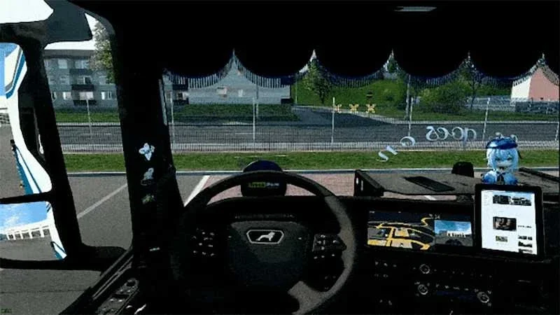 Animated Steering Wheel
