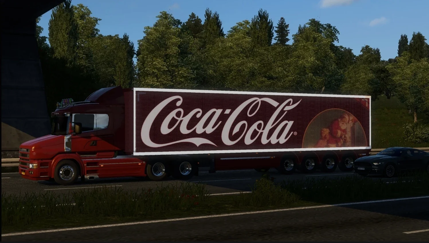 Christmas Coca Cola Trailer v1.0 3