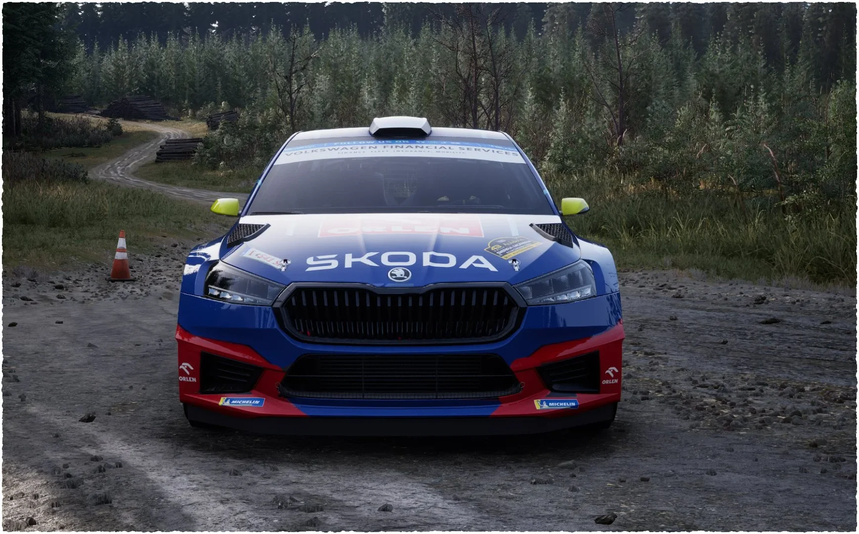 Skoda Fabia Rally2 #1 Mikołaj Marczyk | Szymon Gospodarczyk v1.01 5