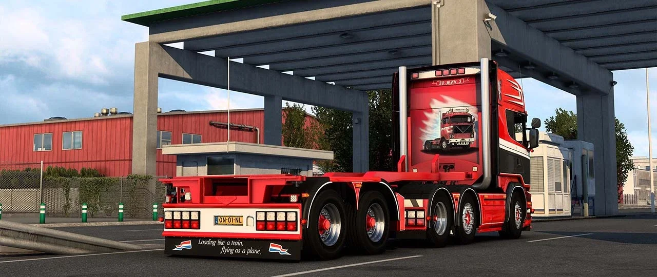 Scania R580 Adwin Stam + Trailer v7.2 4