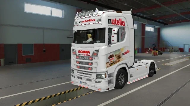 Scania S Nuttela skin v1.0
