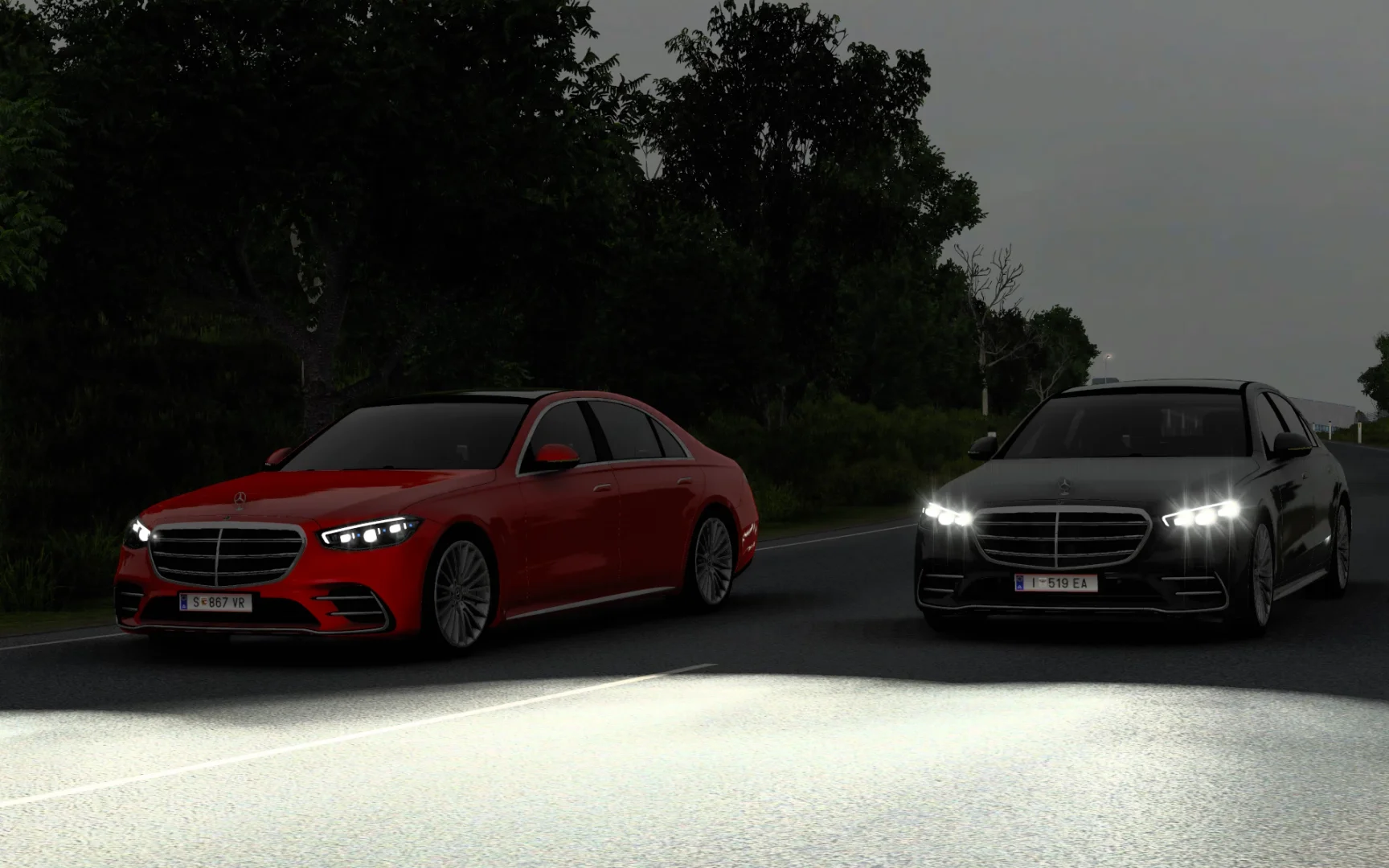 Mercedes-Benz W223 S-Class V 1.9 5