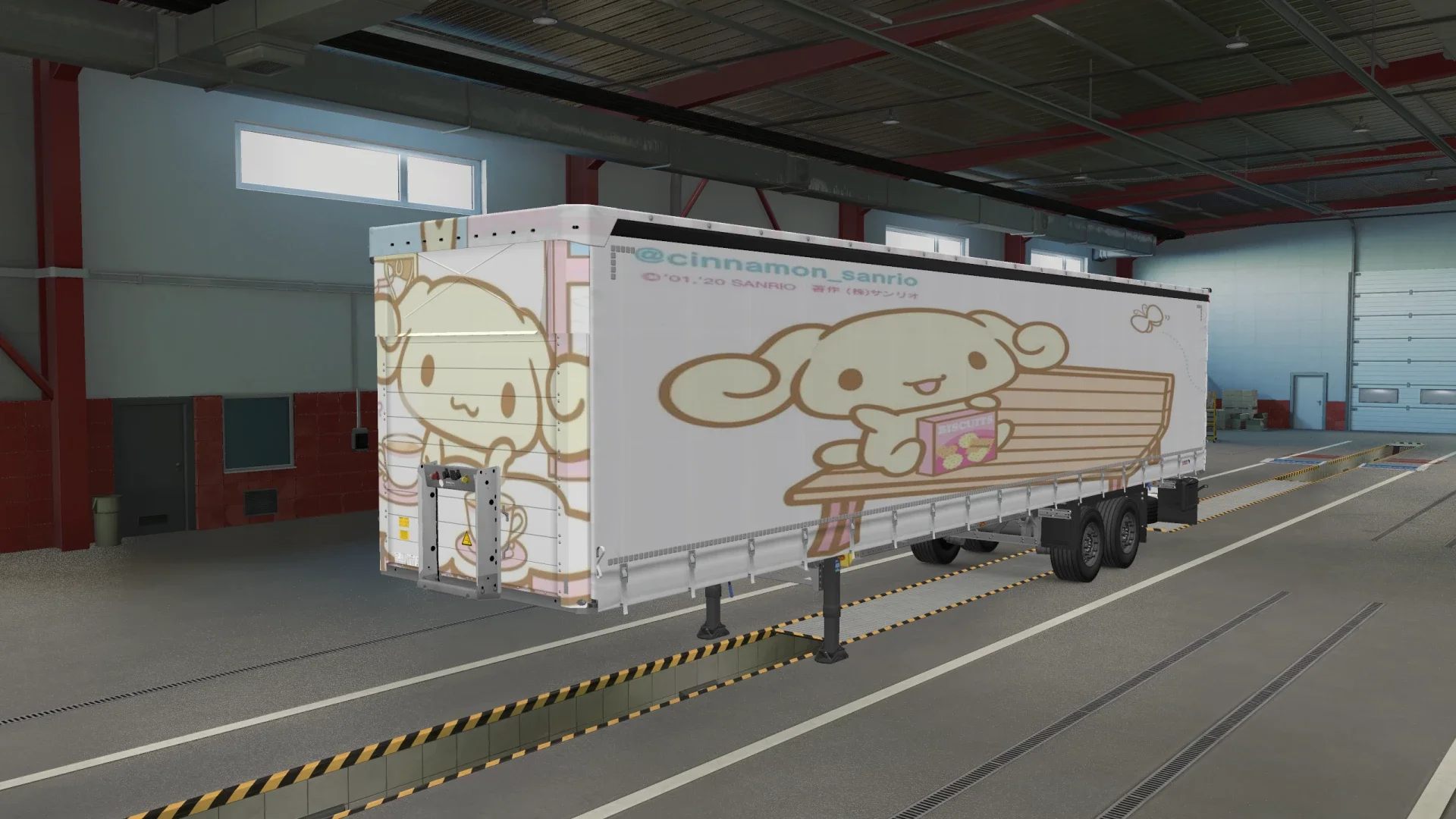Cinnamoroll and Friends Paintjobs for S.CS Universal Trailer v1.0 6