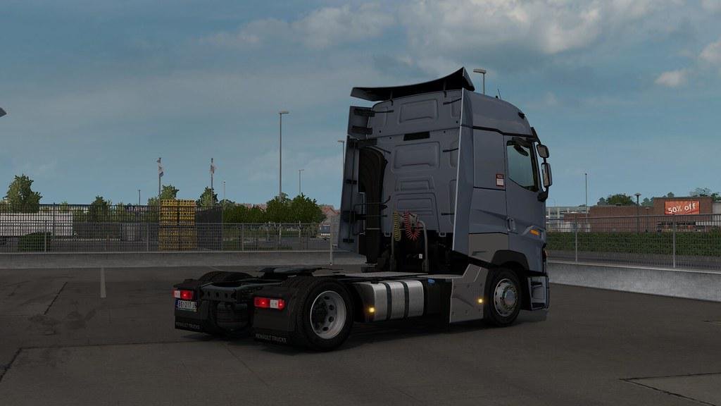 Low deck chassis addon for SCS Renault Range T T EVO v 1.8