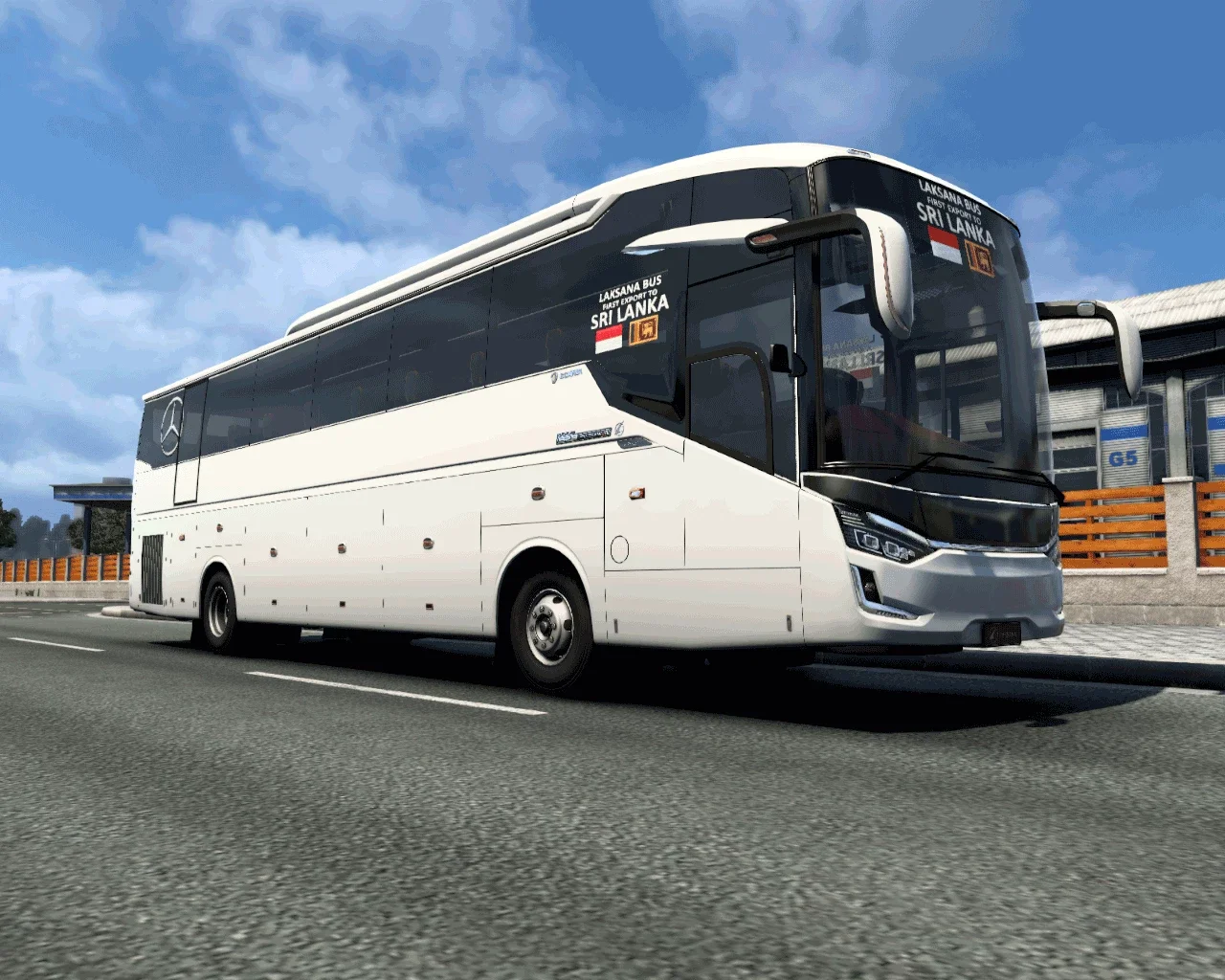 Sri lanka laksana bus skin v1.0 3