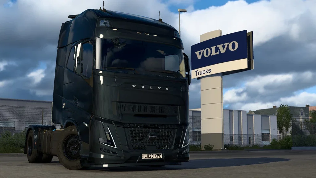 Painted parts for Volvo FH6 Aero v1.0 3