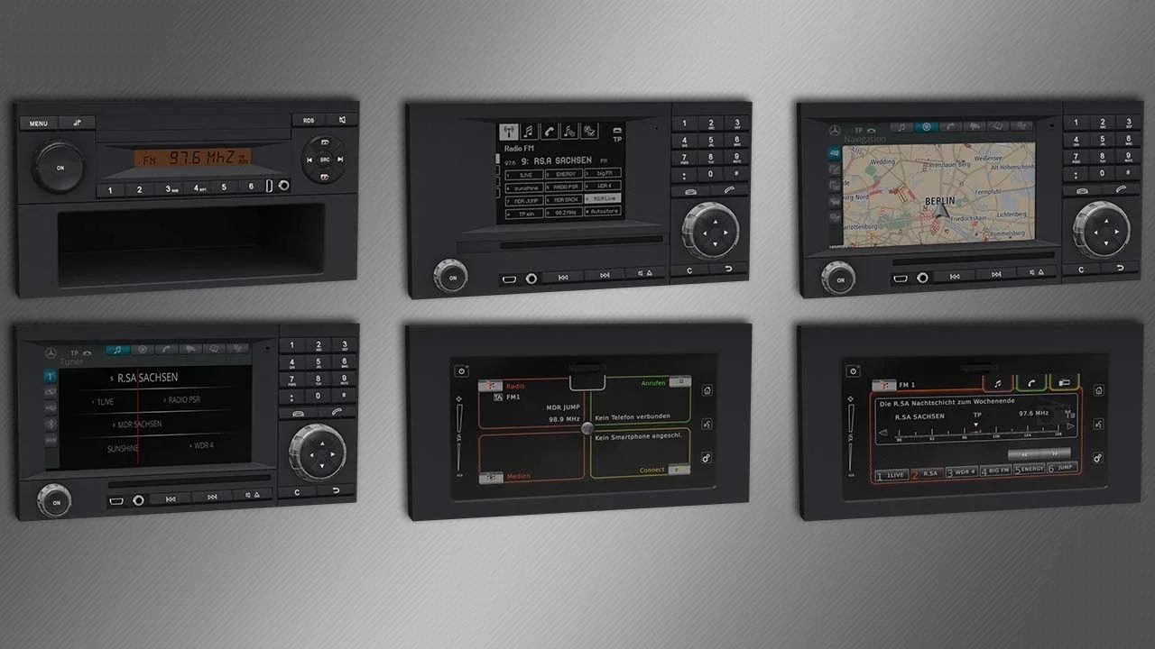 Actros Plus New Actros MP4 Cabin Overhaul v1.2.3H1 5