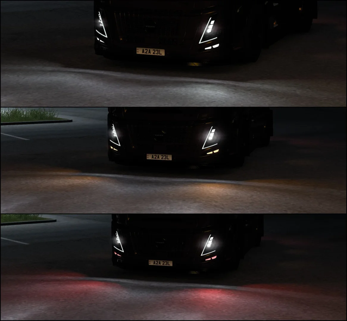 SCS Volvo FH6 Aero Foglights Reworked v1.0 2