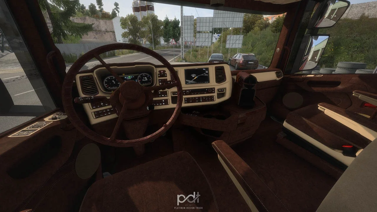 Scania S650 Heinrichs Thermoliner + Trailer v1.0