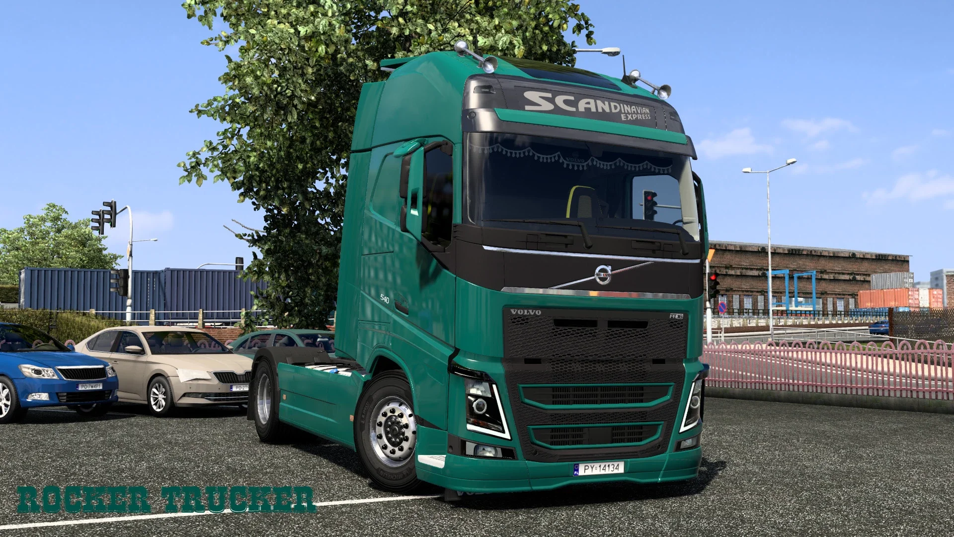 Scandinavian Express Skins for Volvo FH 4/5/6 v1.0 3