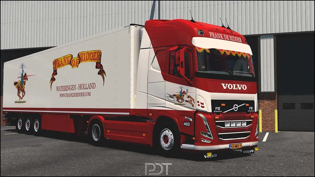 Volvo FH5 + Trailer Frank de Ridder v 6.0.x 2