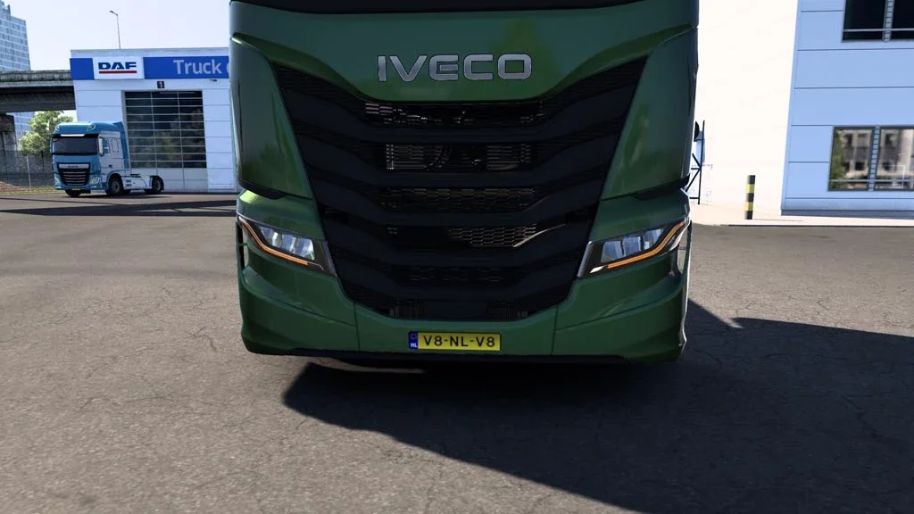 Orange DRL/Headlight Iveco sway v1.0 3