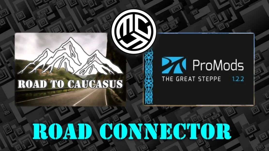 Road to Caucasus + ProMods The Great Steppe Road Connector v1.5
