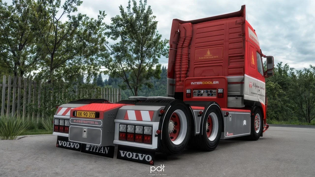 Volvo FH3 P.Bjarne Andersen + Trailer v2.0 2