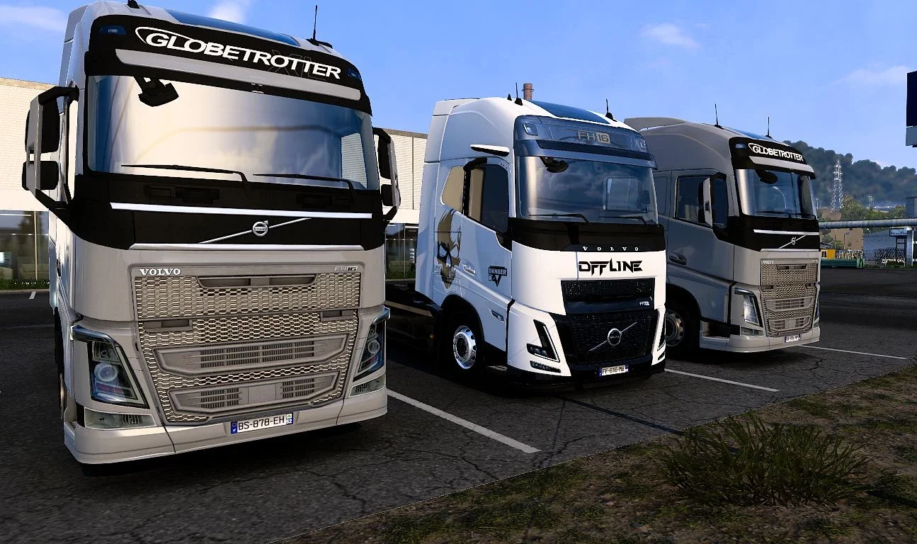 Volvo Aero 4k skin v1.0 3