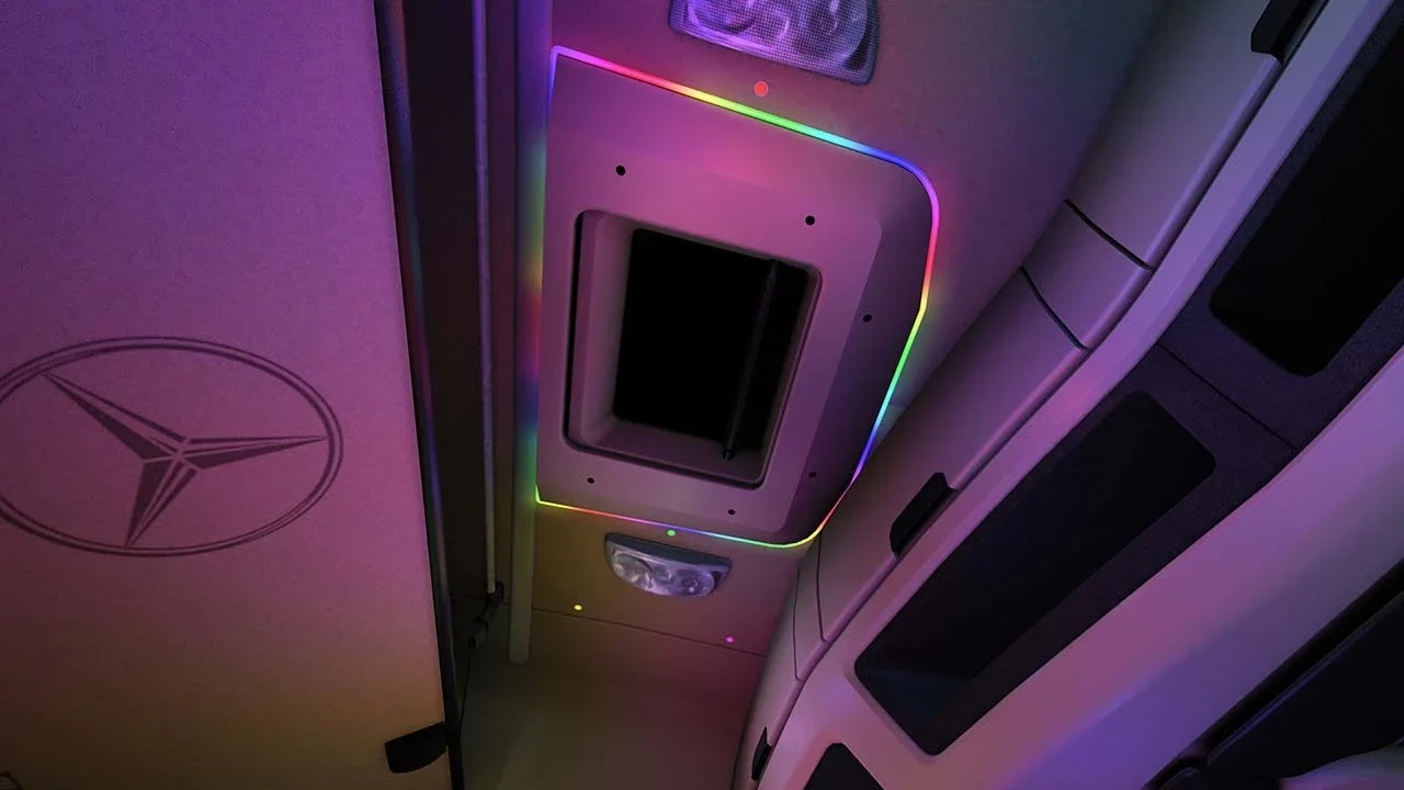 Actros Plus New Actros MP4 Cabin Overhaul v1.2.3H1 4