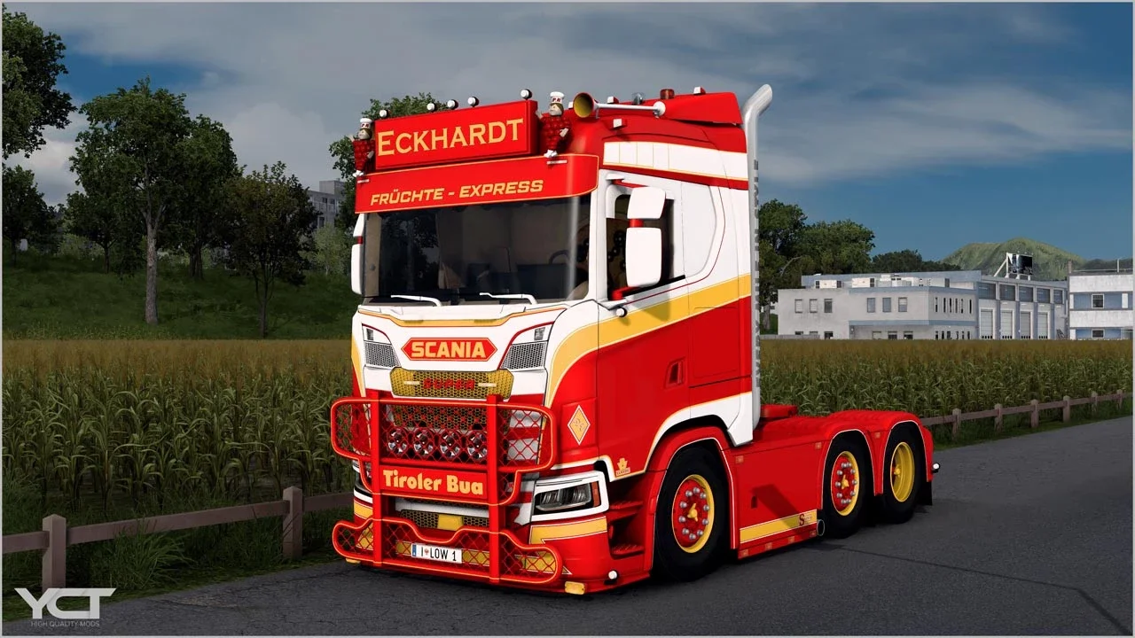 Scania S650 Eckhardt+Trailer v4.0 5