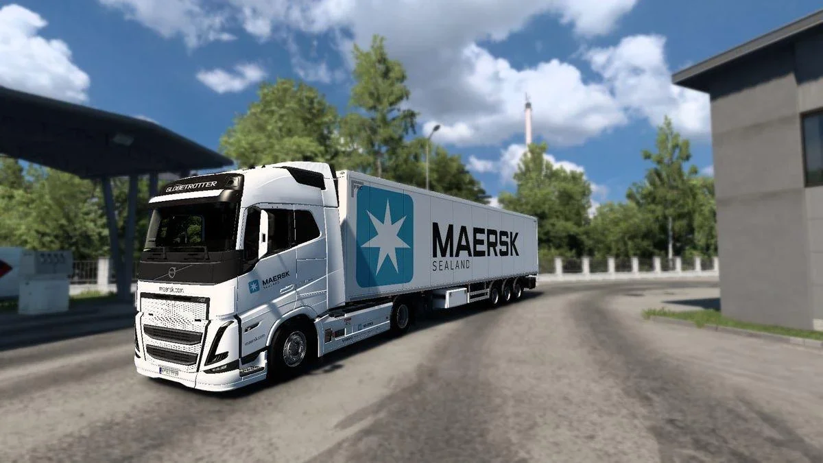 VOLVO FH16 2020 Maersk Design Kopenhagen v1.0 2