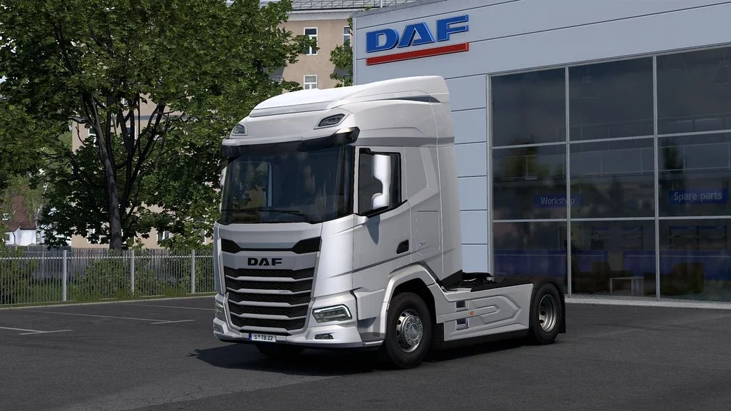 3800 mm FT chassis for DAF XF 2021 v1.0