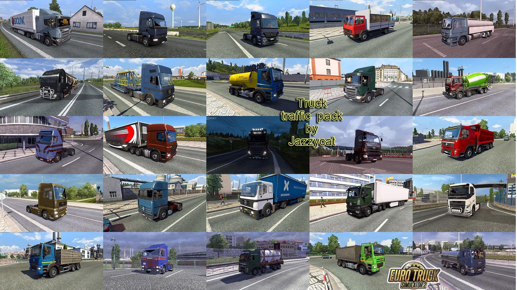Truck Traffic Pack by Jazzycat v 9.1.13