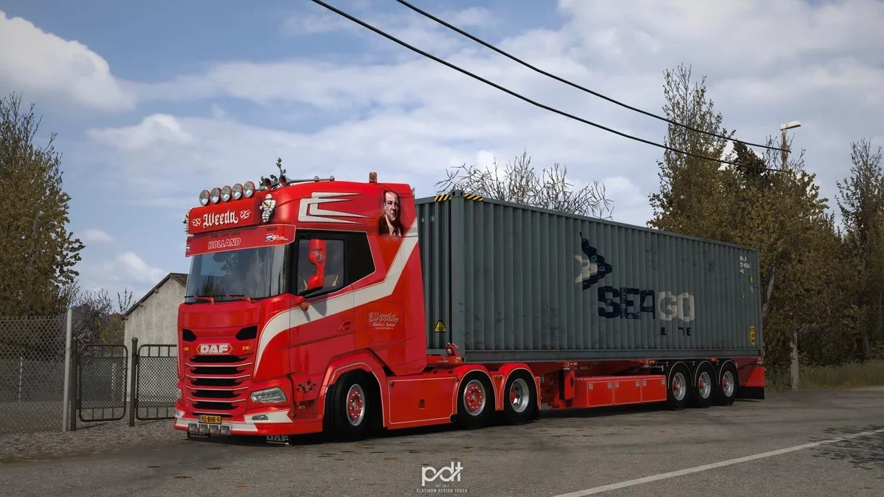 DAF XG+ 530 Weeda Sopranos + Trailer v2.0