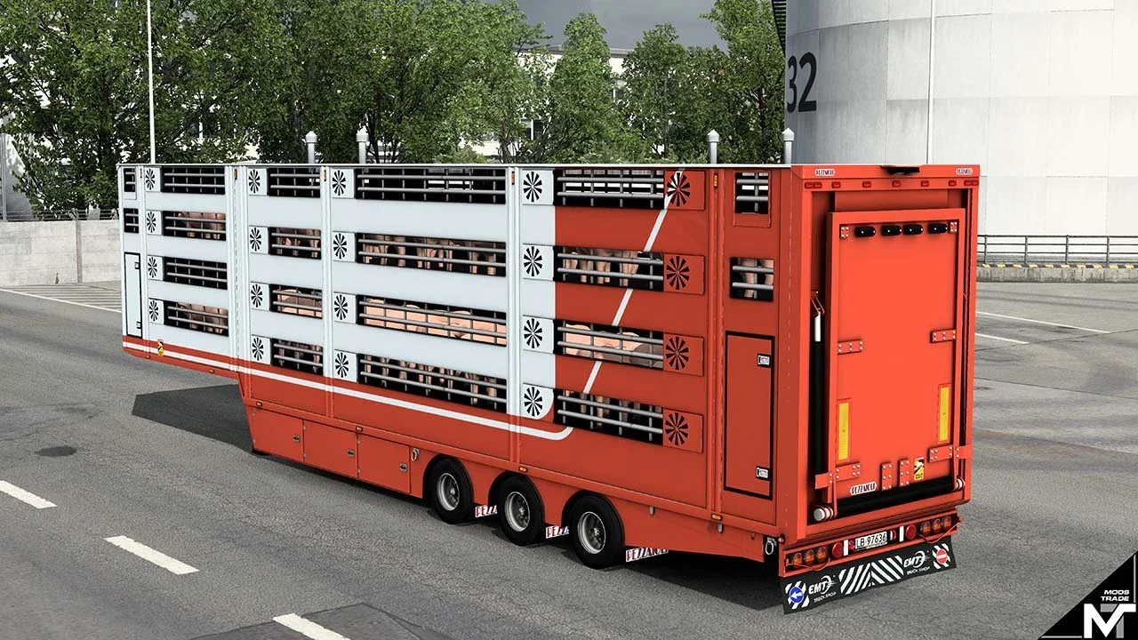 Pezzaioli Livestock Trailer v 9.0