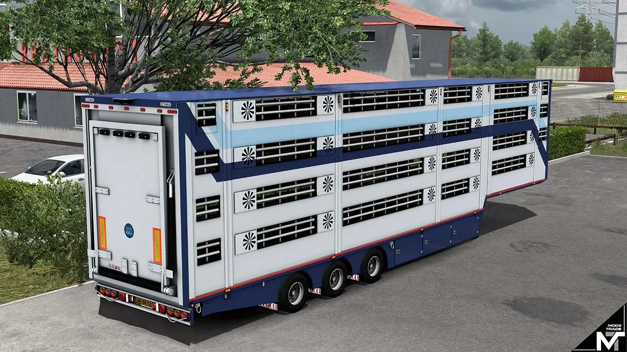 Pezzaioli Livestock Trailer v 9.0 3