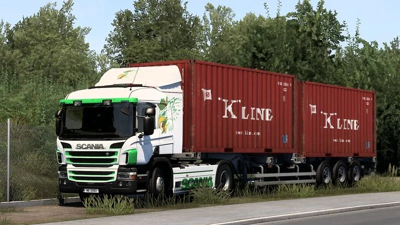 Paintable Griffin for Scania P, G series v1.2 5