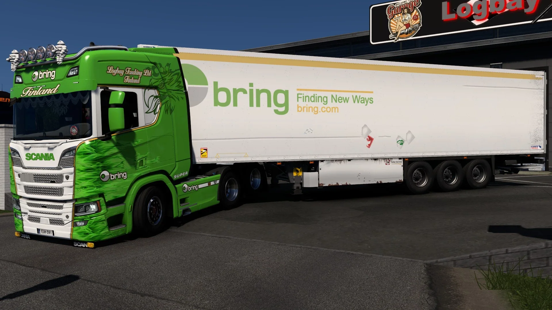 Logbay Trucking with Bring Skins v1.0 3