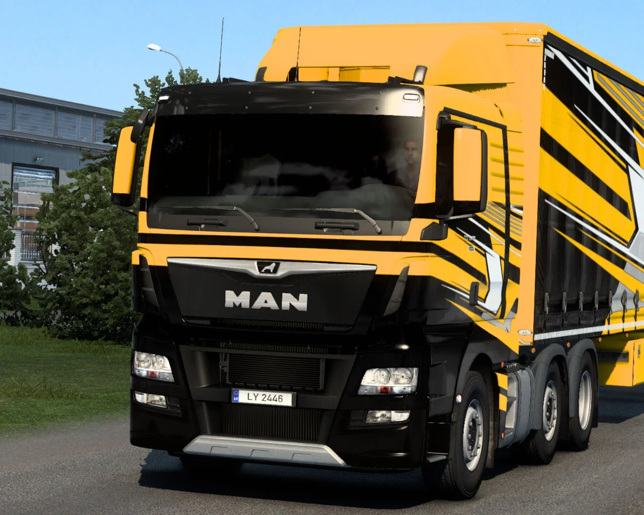 License Plate For SCS Trucks SCS Trailers