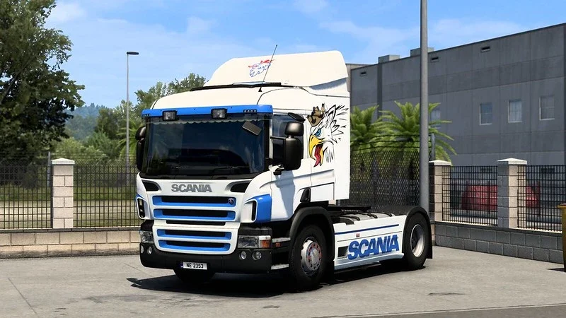 Paintable Griffin for Scania P, G series v1.2