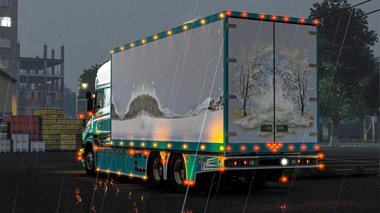 Scania 6 Series T520 V8 + Trailer 2