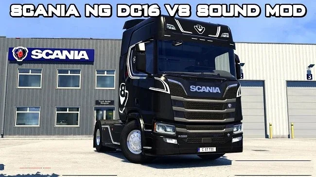 SCANIA NextGen DC16 V8 Sound Mod v 1.3 2
