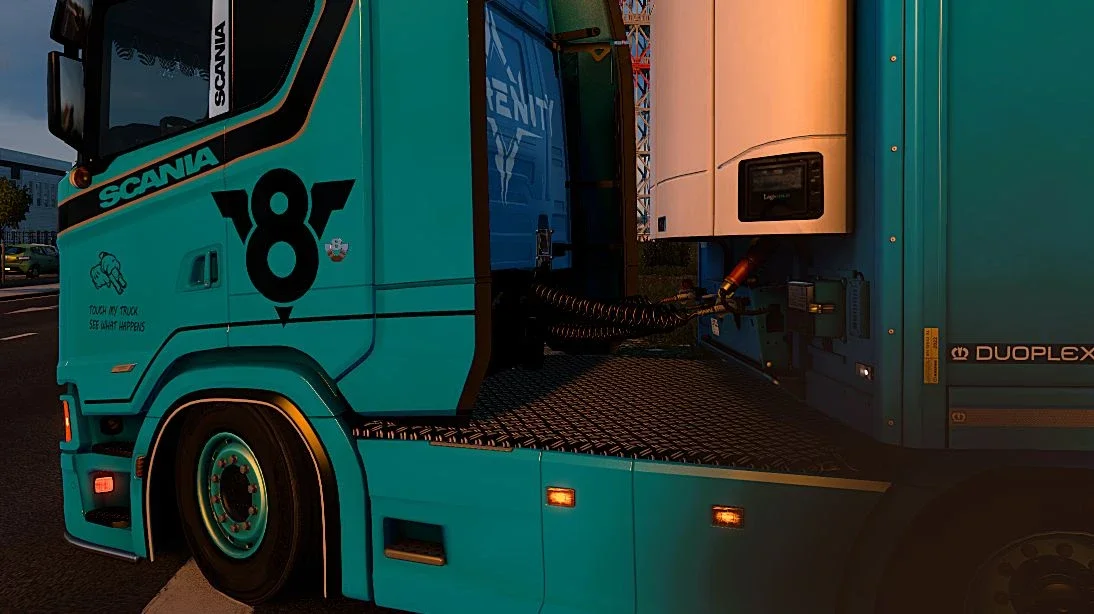 Serene blue Scania S v1.0 2