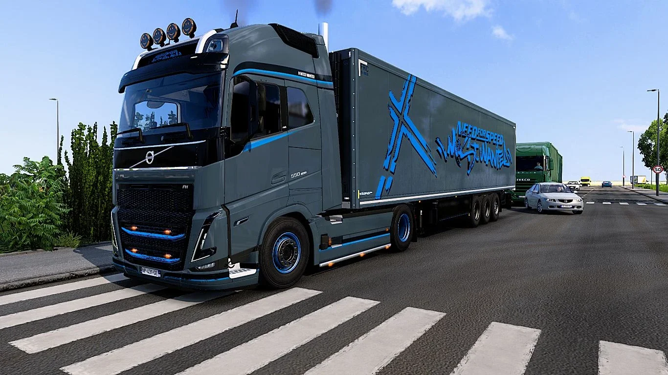 Volvo fh5 and fh6 globetrotter Mst Wntd skin v1.0 3