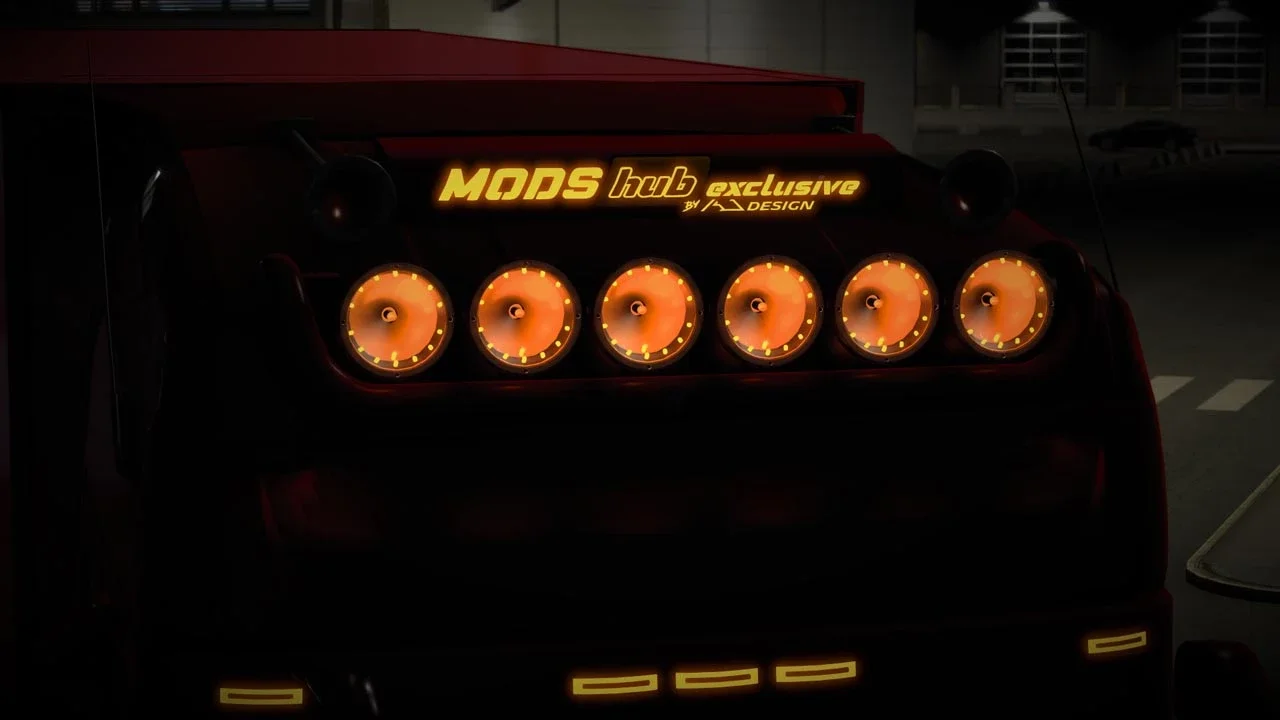 Next level Hella Orange Headlights Bulbs v1.9 5
