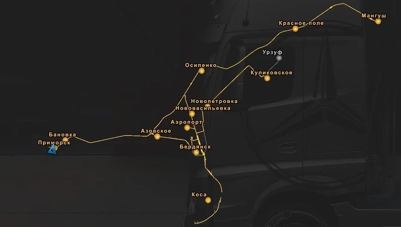 Map Berdyansk The Road to the Sea of Azov v 0.7 2