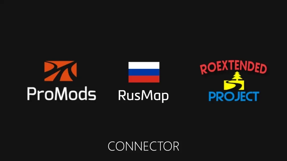 ProMods RusMap Roextended Connector (ProMods priority version) v2.0