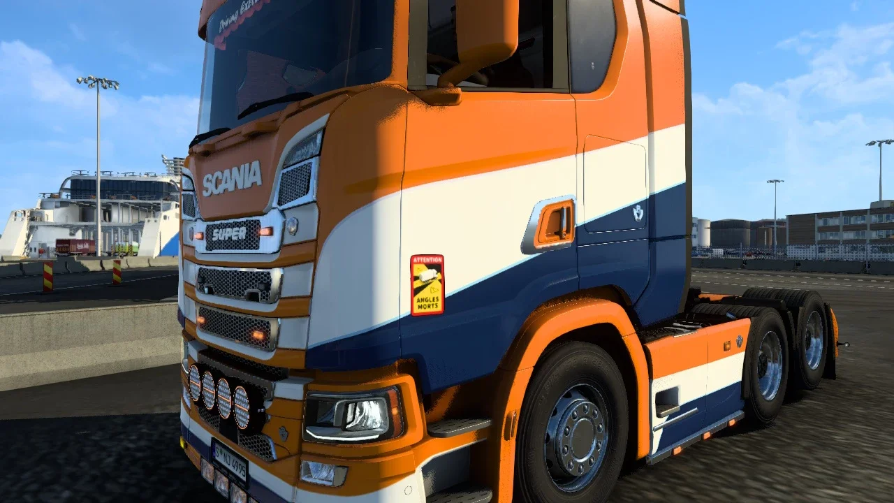 Holland skin H2 for Scania S by Player Thurein v1.0