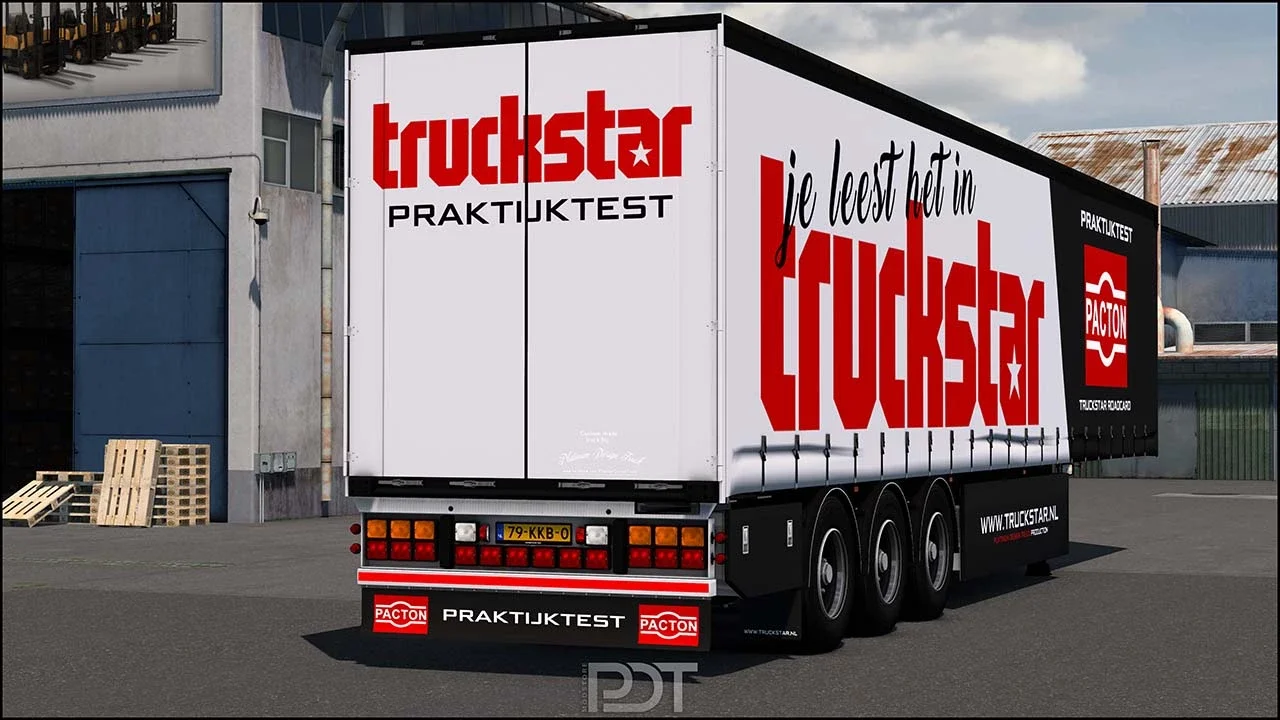 Pacton Truckstar Trailer v 8.0 3